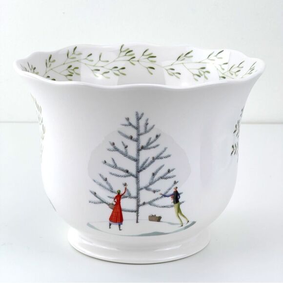 Planter Portmeirion Floral  Porcelain Romance Cache Pot Planter Ice Bucket - Picture 3 of 9